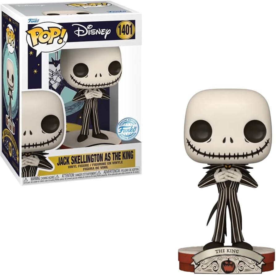 Disney 1401 Jack Skellington as the King Funko Pop! Vinyl Figure