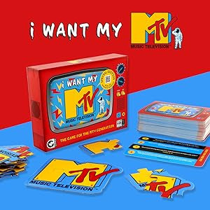 I Want My MTV Card Game