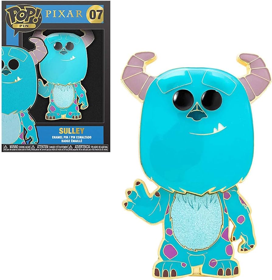 Pixar 07 Sulley Pop! Pin