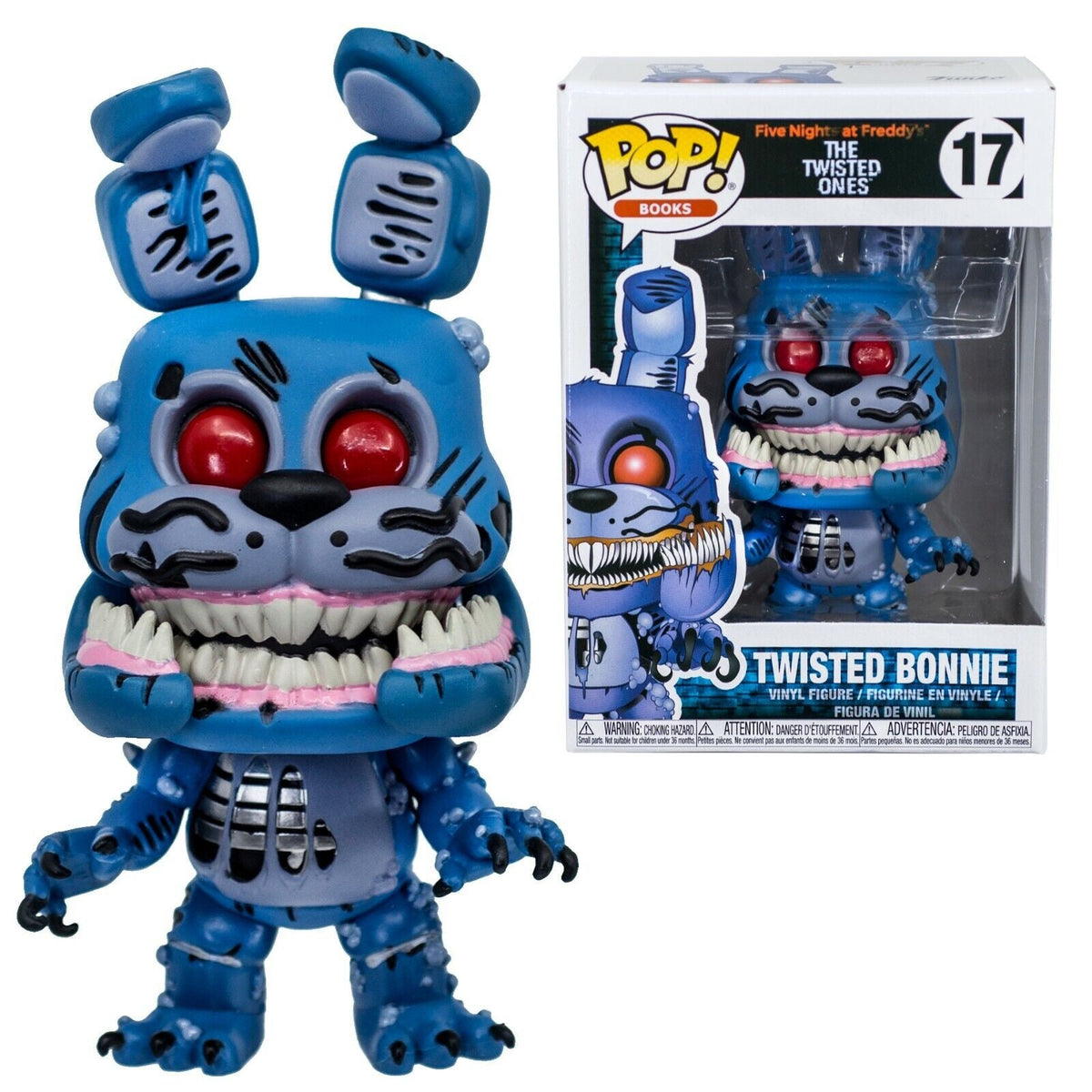 Funko Pop! Five Nights At Freddyâ€™s The Twisted Ones 17 Twisted Bonnie Vinyl Figure