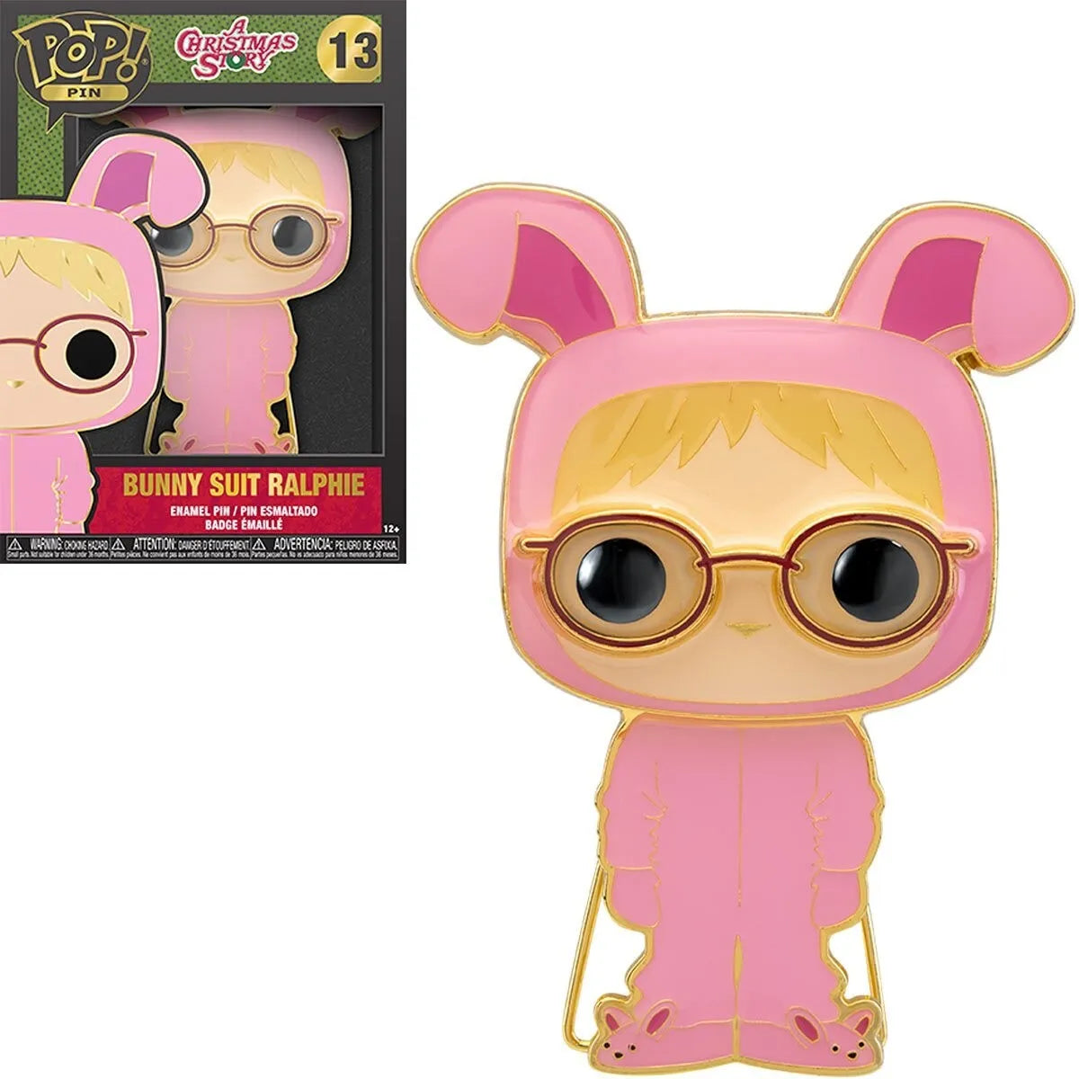 A Christmas Story 13 Bunny Suit Ralphie Funko Pop! Pin