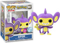 Funko Pop! Pokemon 947 Aipom Flocked Vinyl Figure