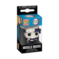 Demon Slayer Muscle Mouse Funko Pop! Pocket Keychain