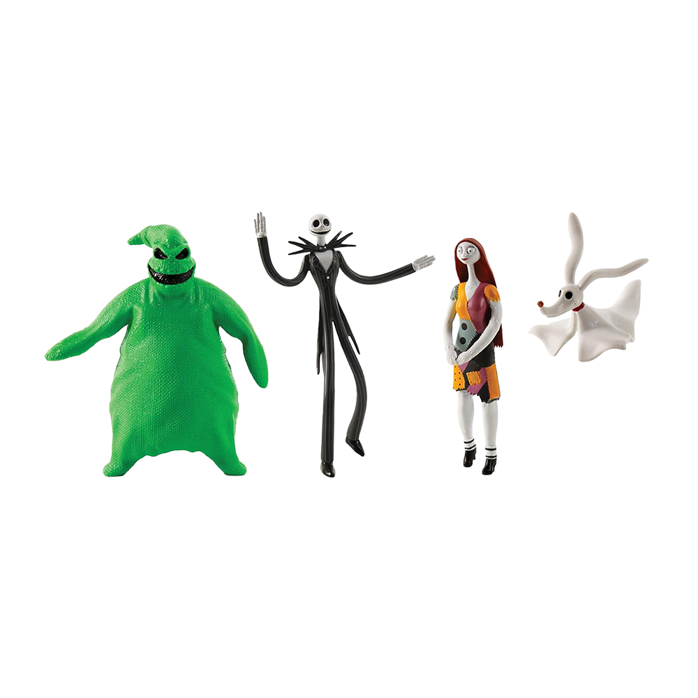 The Nightmare Before Christmas Flexfigs 4-Pack