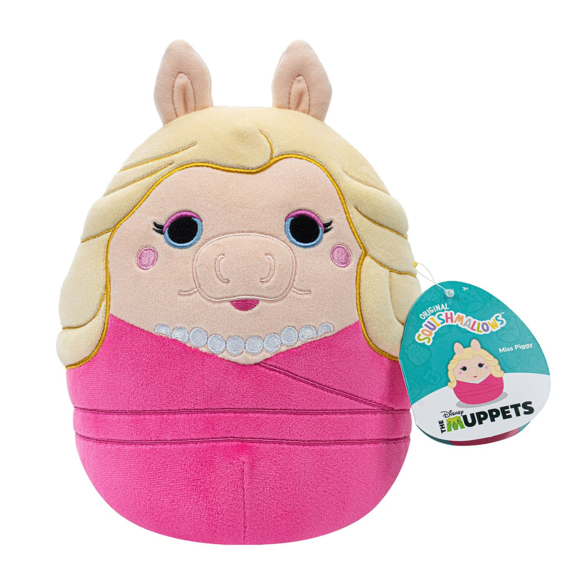 The Muppets Miss Piggy 8â€ Squishmallow Plush