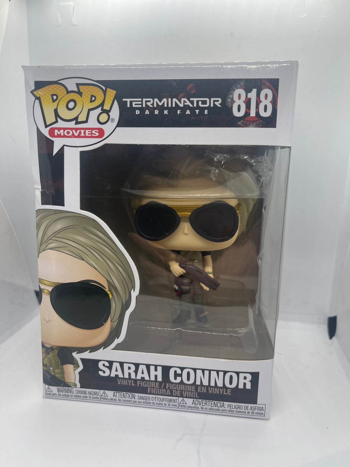 Terminator Dark Fate 818 Sarah Connor Funko Pop! Vinyl Figure (Box Damage)