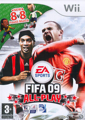 FIFA 09 All-Play Nintendo Wii Videogame