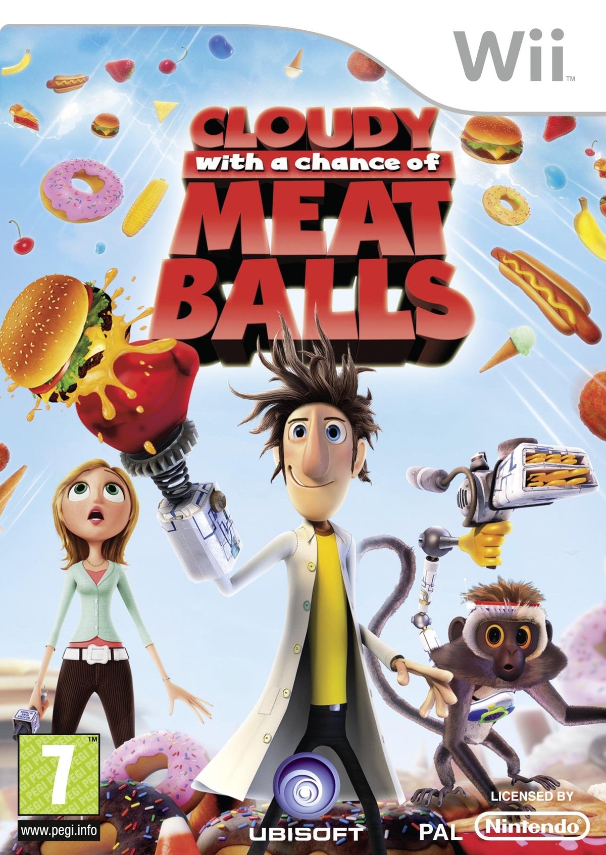 Cloudy with a Chance of Meatballs Nintendo Wii Videogame