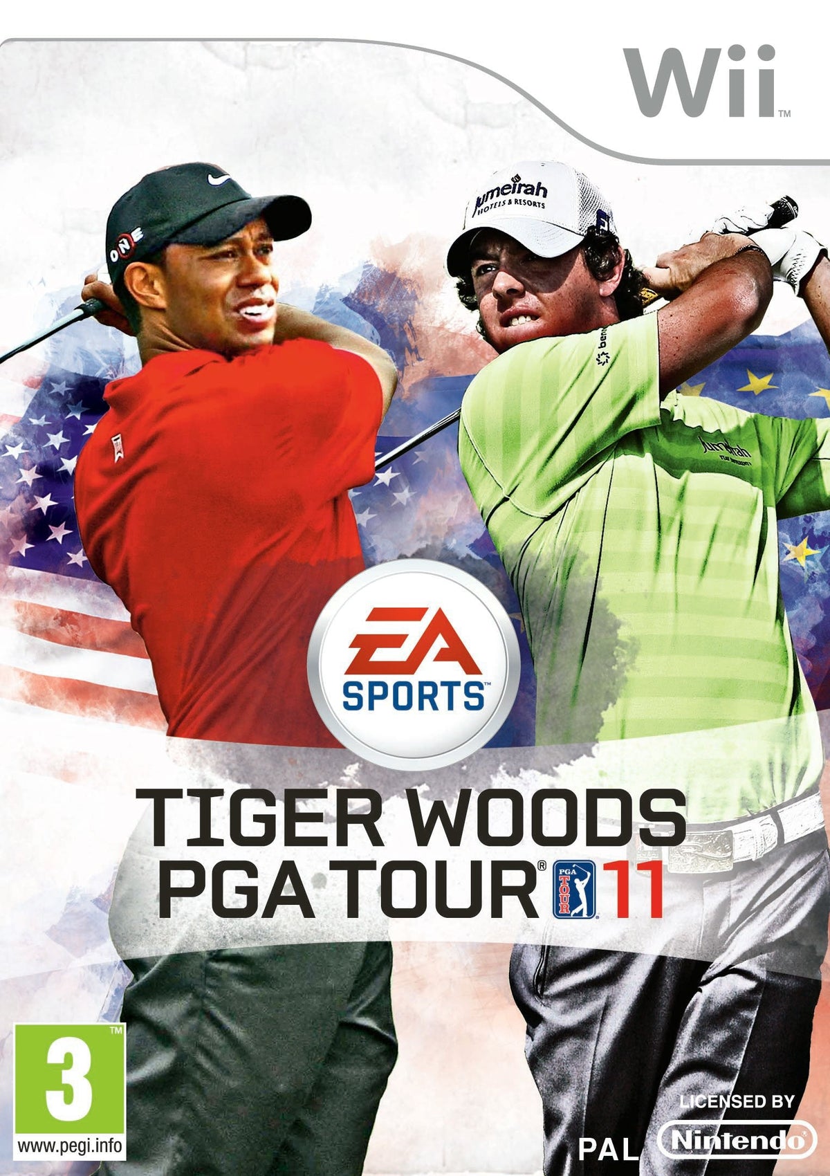 Tiger Woods PGA Tour 11 Nintendo Wii Videogame
