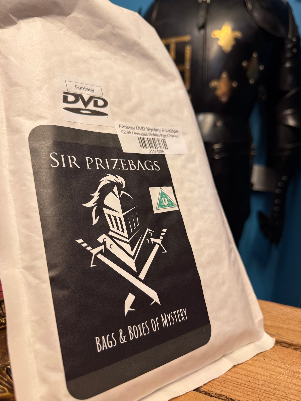 Fantasy DVD Mystery Envelope