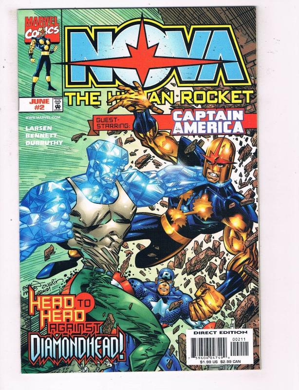 Marvel NOVA The Human Rocket #2 Comic Book