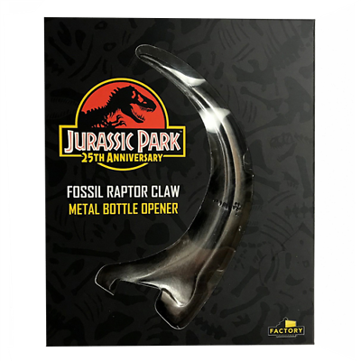 Jurassic Park Fossil Raptor Claw Metal Bottle Opener