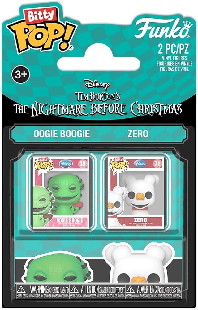 The Nightmare Before Christmas Funko Bitty Pop! Vinyl Figure 2-Pack