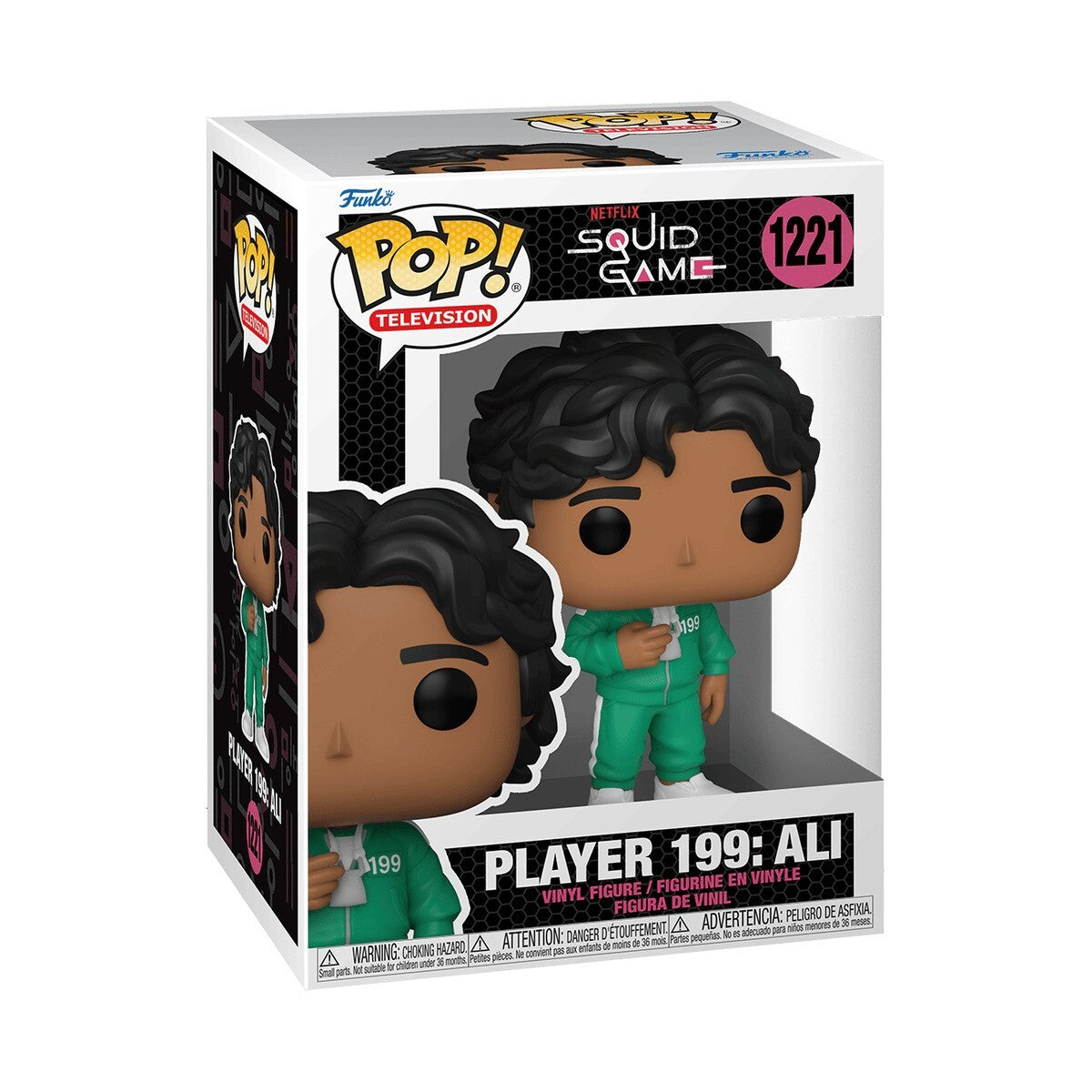 Squid Game 1221 Player 199: Ali Funko Pop! Vinyl Figure