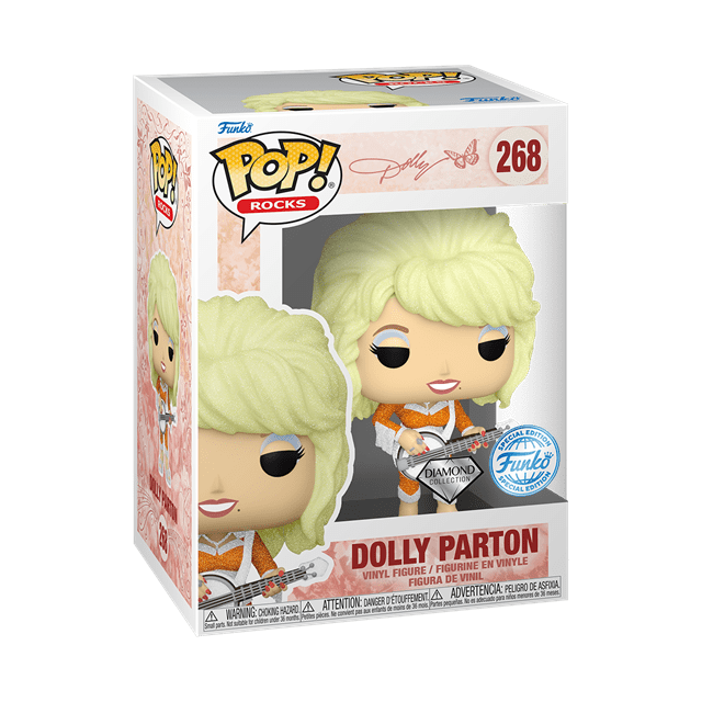 Dolly 268 Dolly Parton Diamond Collection Funko Pop! Vinyl Figure