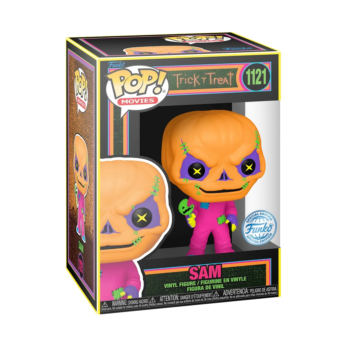 Trick R Treat 1121 Sam Blacklight Funko Pop! Vinyl Figure