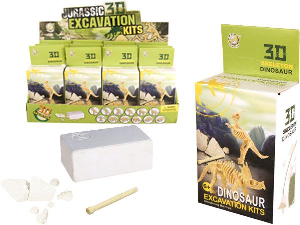 Jurassic 3D Excavation Dig Kit