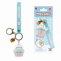Molang Snack Time Series Cupcake Keychain