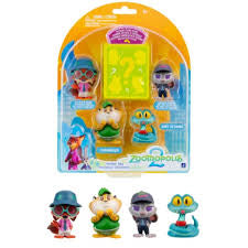 Disney Zootropolis 2 Four Figure And One Mystery Set