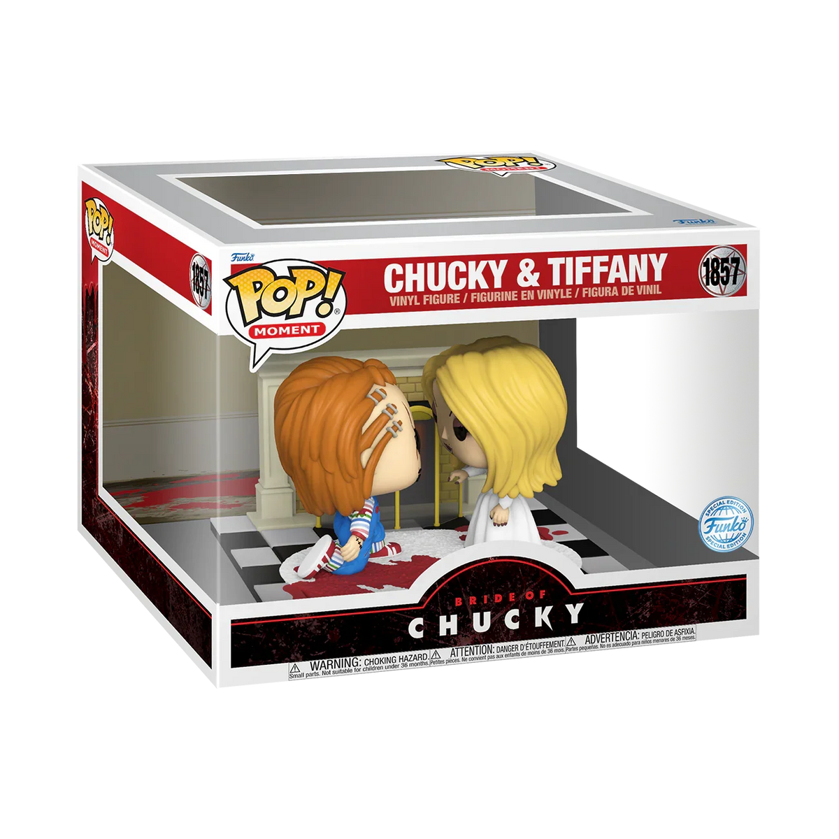 Chucky & Tiffany Funko Pop! Moments Vinyl Figures
