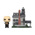 The Addams Family Uncle Fester and Addams Mansion Funko Pop! Town Vinyl Figure