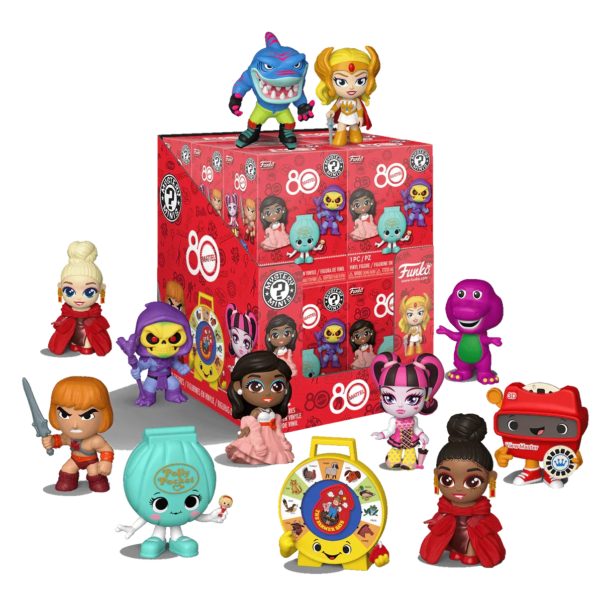 Mattel Retro Toys Figure Mystery Mini Blind Box