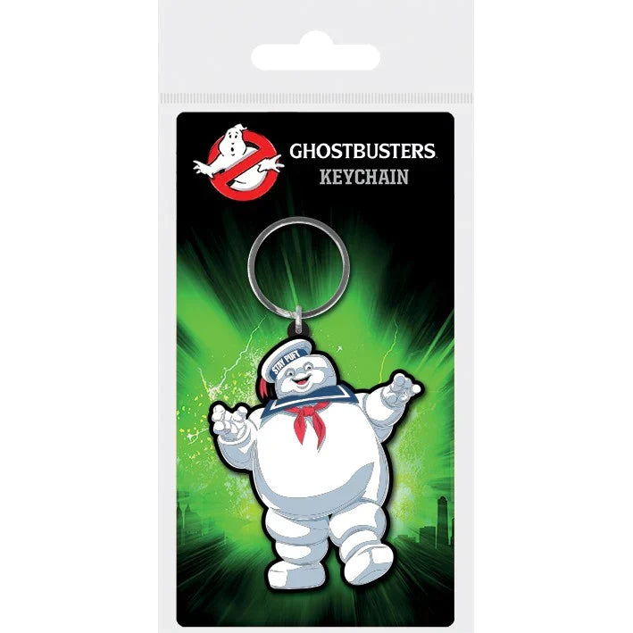 Ghostbusters Stay Puft Rubber Keychain
