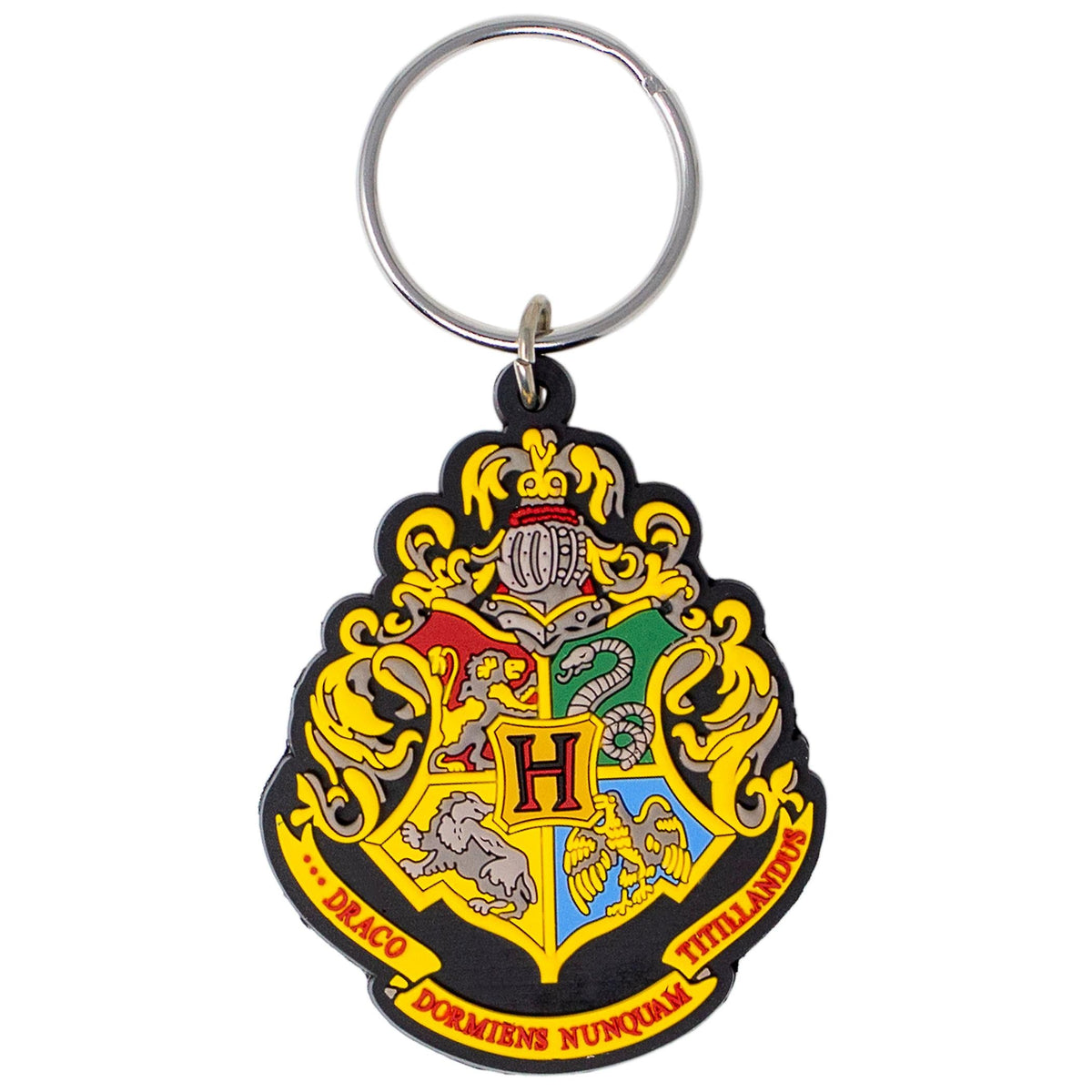 Harry Potter Hogwarts Rubber Keychain