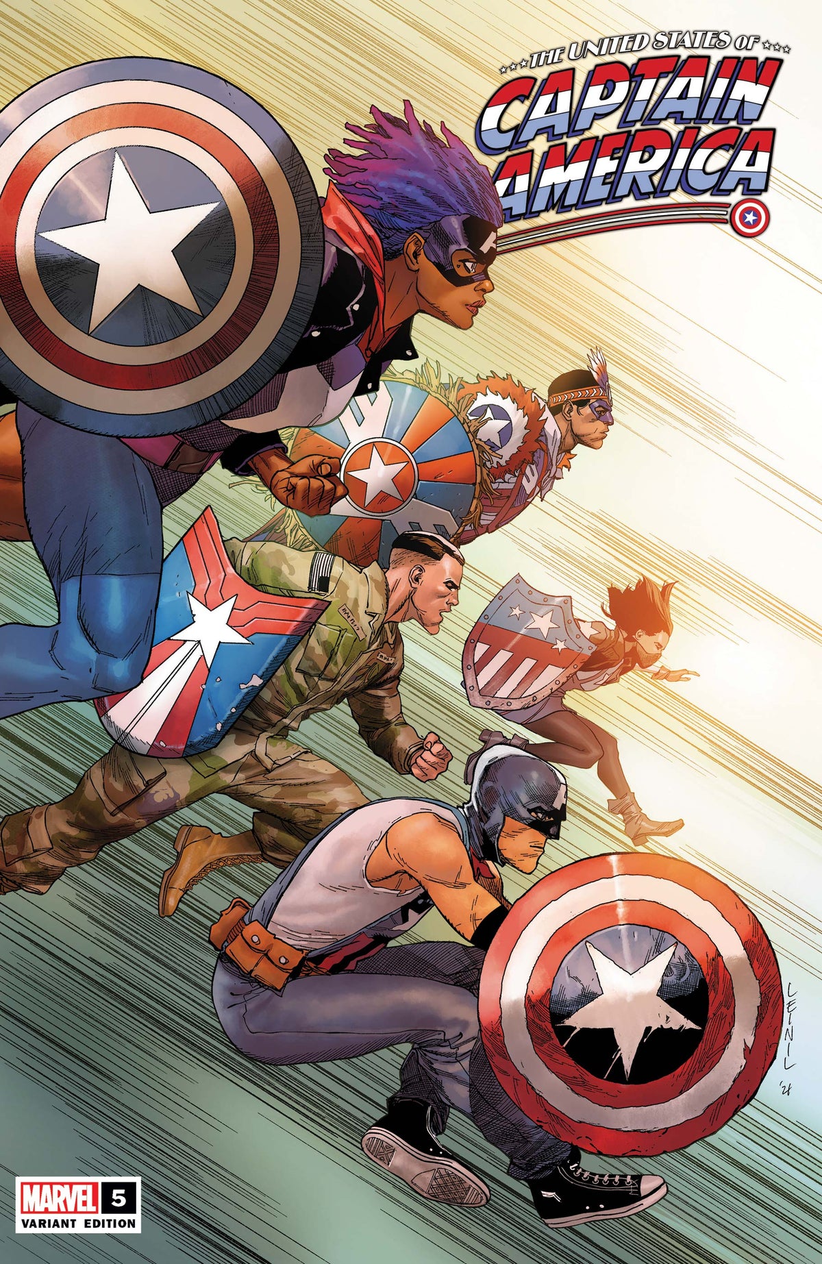 The United States of Captain America (2021) #5 Variant Cover