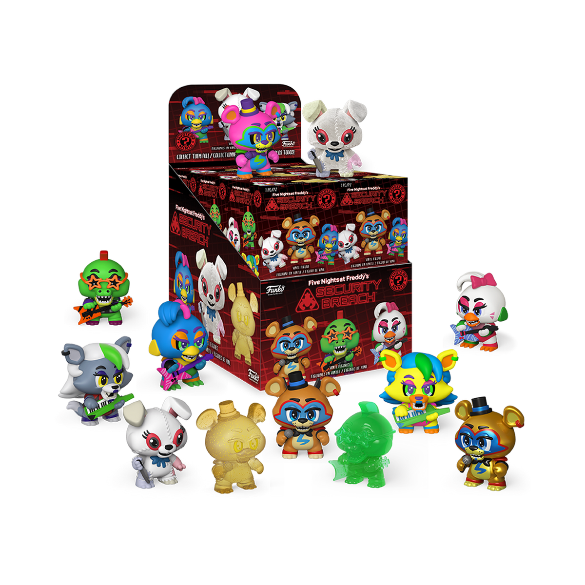 Five Nights at Freddyâ€™s Security Breach Mystery Mini Vinyl Figure