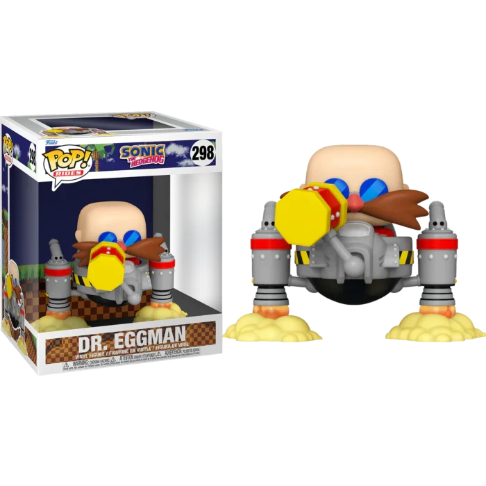 Sonic the Hedgehog 298 Dr. Eggman Funko Pop! Rides Vinyl Figure