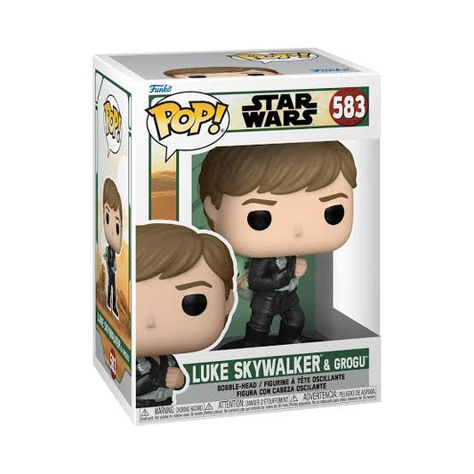 Star Wars 583 Luke Skywalker & Grogu Funko Pop! Vinyl Figure