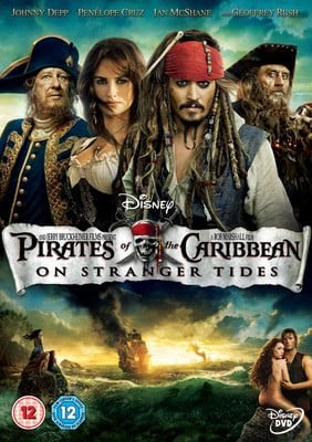 Pirates of the Caribbean on Stranger Tides DVD