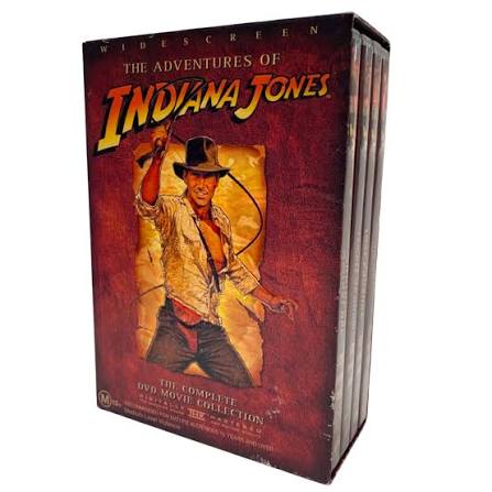 The Adventures of Indiana Jones: The Complete DVD Movie Collection Boxset