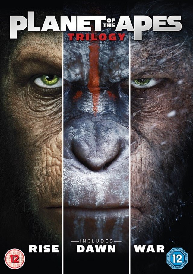 Planet of the Apes Trilogy DVD