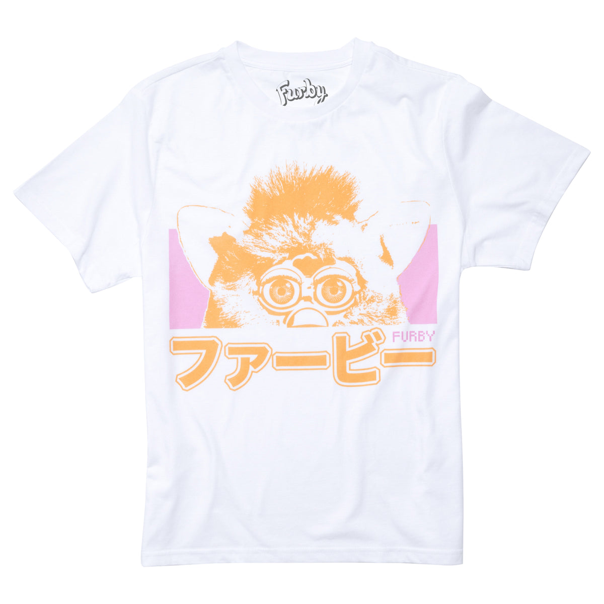 Furby Peeka Boo I See You White T-Shirt