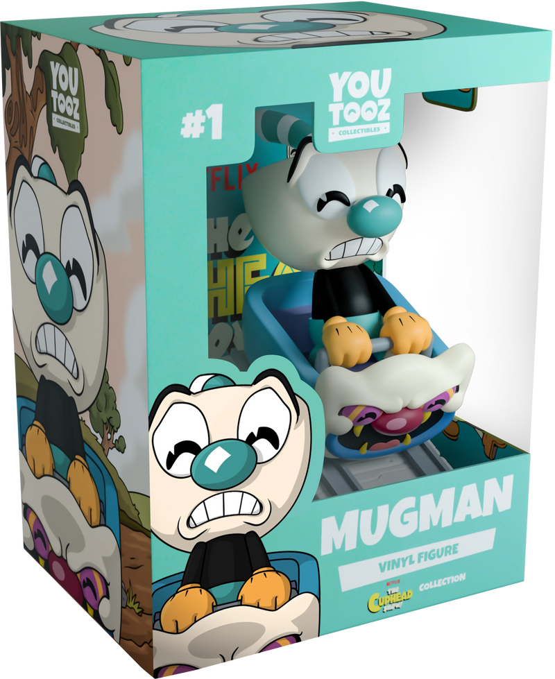 Cuphead Mugman Netflix Edition YouTooz Figure
