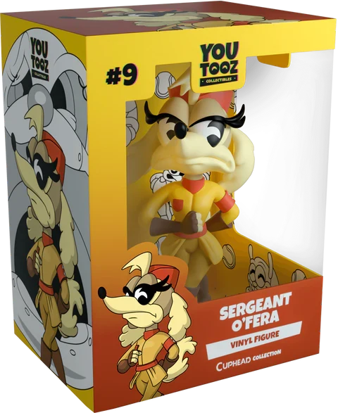 Cuphead Sergeant Oâ€™Fera YouTooz Figure