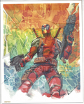 Deadpool Print by Joey Lee Cabral