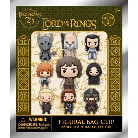 Lord of the Rings 3D PVC Bag Clips Series 2