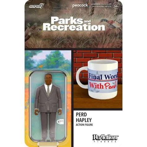 Parks and Recreation Perd Hapley Action Figure