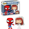 Marvel POP! Vinyl Figures 2-Pack Superhero Couples- Spider-Man & MJ 9cm