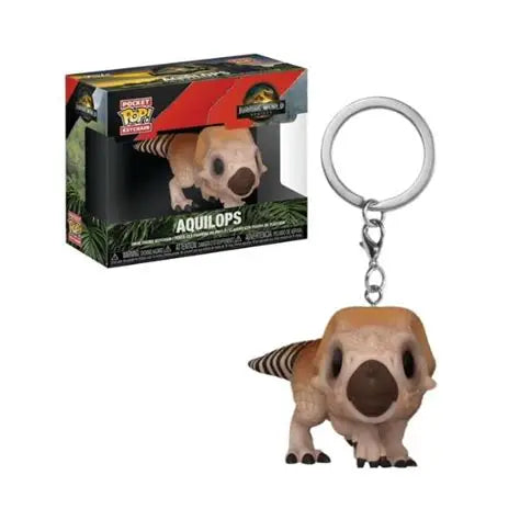 Jurassic World Rebirth Pocket POP! Vinyl Keychains 4 cm Aquilops