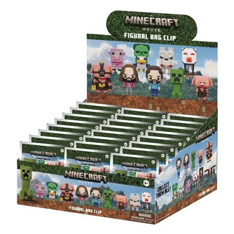 Minecraft 3D PVC Bag Clips Series 1