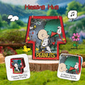 Peanuts Puremind Model Kit Wooden Theater Healing Hug