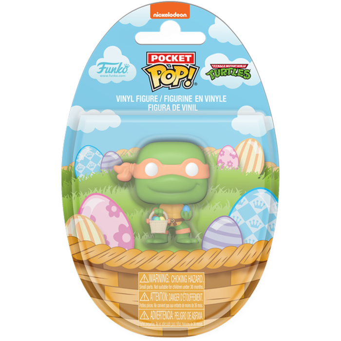 Teenage Mutant Ninja Turtles Pocket POP! Vinyl Figure Easter Michelangelo 4 cm