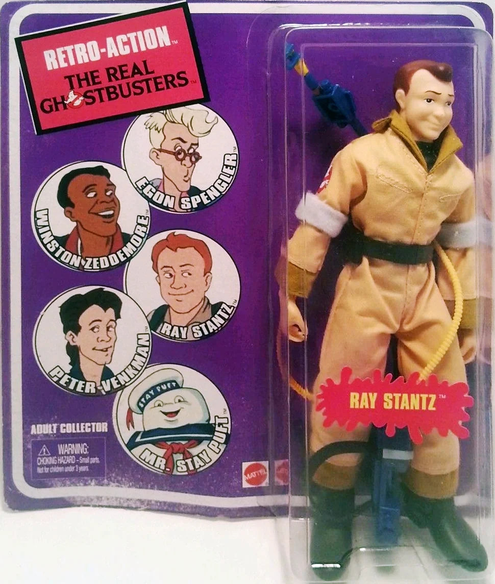 Retro-Action The Real Ghostbusters Ray Stantz Figure
