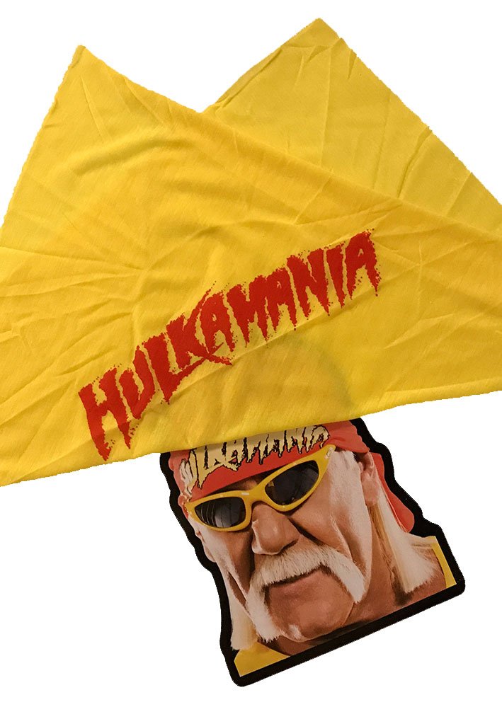 WWE Hulk Hogan Hulkamania Bandana