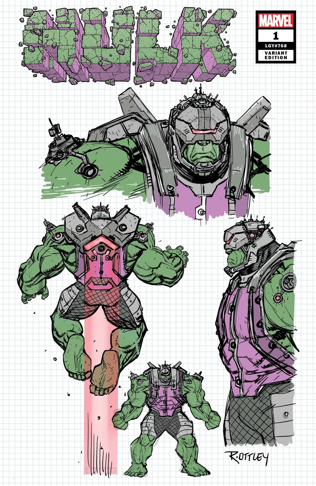 Hulk Issue 1 Variant Edition Comic Book