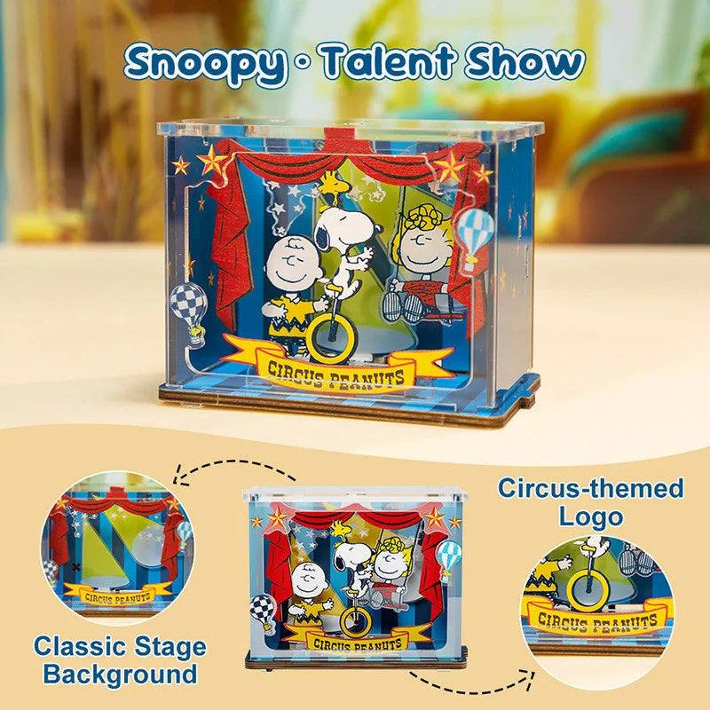 Peanuts Puremind DIY Construction Mini Scene Talent Show